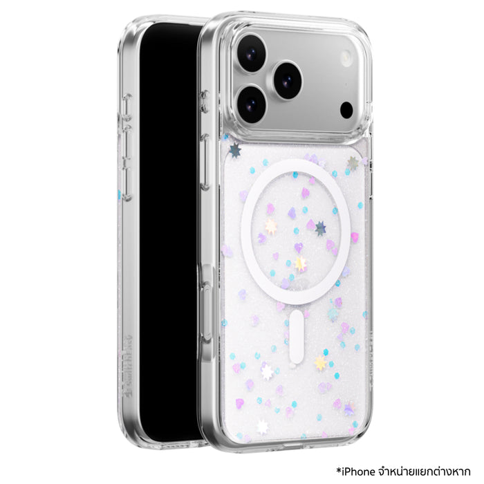iPhone 18 Pro Max/ 17 Pro Max เคสกันกระแทก Switcheasy Starfield M 3D Glitter - Fairy Floss