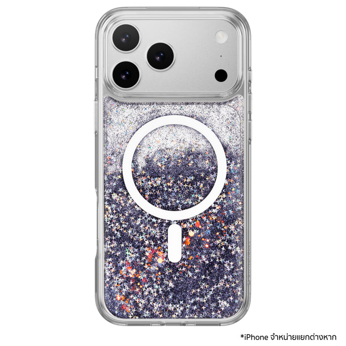 เคส SWITCHEASY Starfield M สำหรับ iPhone 18 Pro Max/17 Pro Max ดีไซน์ 3D Glitter รองรับ MagSafe กันกระแทกจากการตกสูงสุด 10 ฟุต