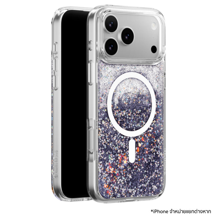 เคส SWITCHEASY Starfield M สำหรับ iPhone 18 Pro Max/17 Pro Max ดีไซน์ 3D Glitter รองรับ MagSafe กันกระแทกจากการตกสูงสุด 10 ฟุต