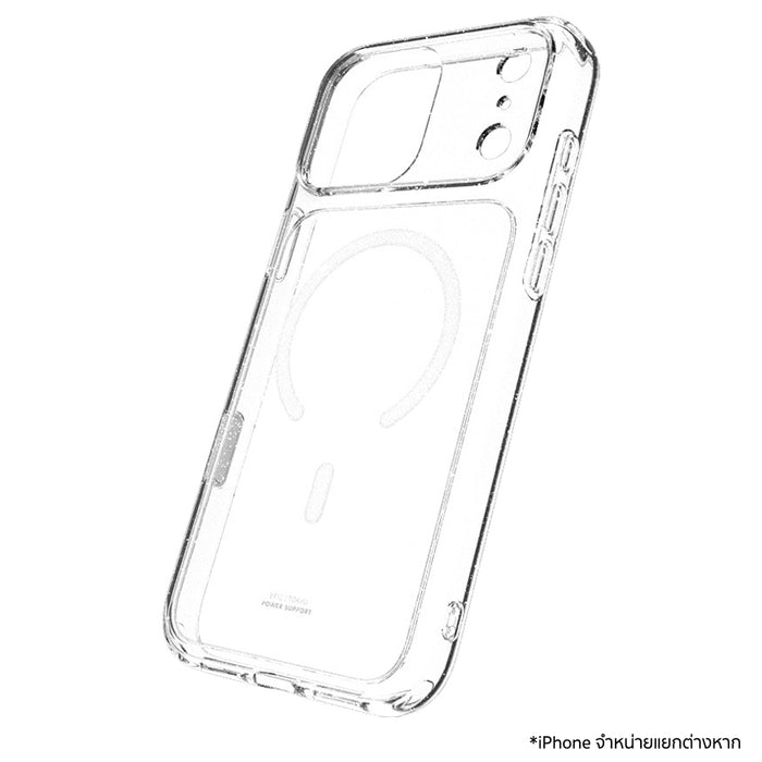 เคส iPhone 18 Pro Max /17 Pro Max POWER SUPPORT Air Jacket Mag Hybrid Camera Button - Starry