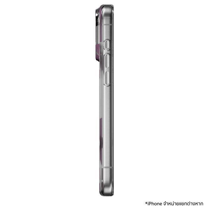 เคสกันกระแทก iPhone 18 Pro Max / 17 Pro Max Switcheasy Fleur M 3D Pattern - Purple