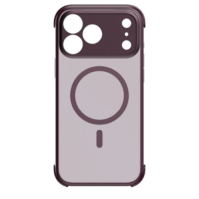 เคสกันกระแทก iPhone 18 Pro Max รุ่น Momax Soma Air Magnetic - Dusky Cherry