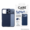 เคสไอโฟน Fashionable Samba MagSafe for iPhone 18 Pro Max - Blue แบรนด์ CARE by PanzerGlass