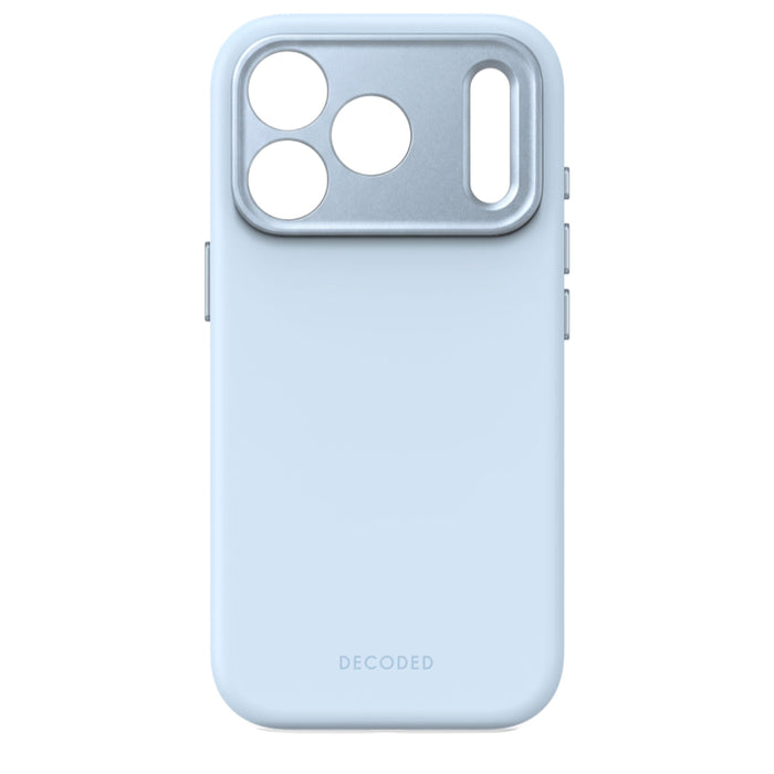 เคส iPhone 18 Pro Max DECODED AntiMicrobial Silicone Backcover - Light Blue