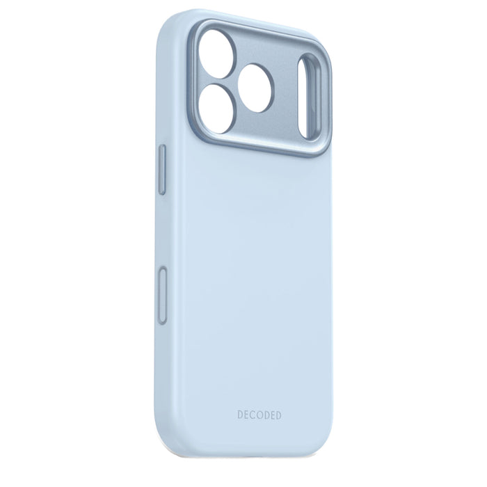 เคส iPhone 18 Pro Max DECODED AntiMicrobial Silicone Backcover - Light Blue