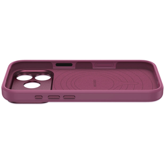 เคส iPhone 18 Pro Max DECODED AntiMicrobial Silicone Backcover - Plum