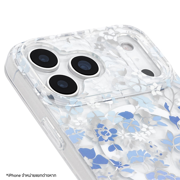 เคสกันกระแทก iPhone 18 Pro Max Kate Spade Prints รองรับ MagSafe - Flowerbed Blue