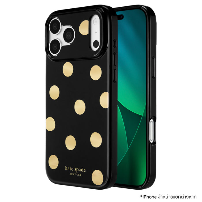 เคสกันกระแทก iPhone 18 Pro Max Kate Spade Prints รองรับ MagSafe - Metallic Classic Dot