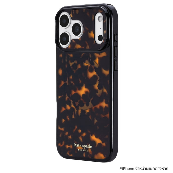 เคสกันกระแทก KATE SPADE Prints Mag สำหรับ iPhone 18 Pro Max ดีไซน์ Metallic Classic Dot พร้อม MagSafe และกันกระแทกสูงสุด 12 ฟุต