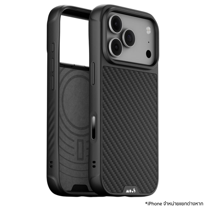 เคสกันกระแทก iPhone 18 Pro Max MOUS Limitless - Aramid Fibre