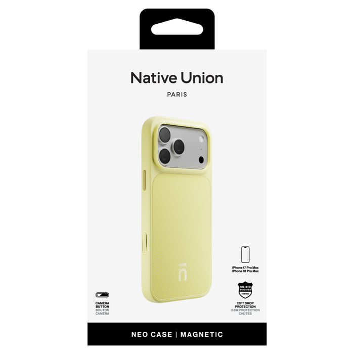 เคสไอโฟน Neo for iPhone 18 Pro Max - Lemon กล่อง แบรนด์ NATIVE UNION
