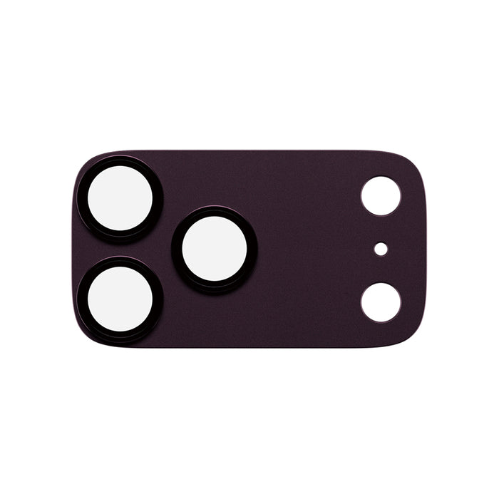 ฟิล์มกระจกป้องกันเลนส์ Panzerglass Fender for iPhone 18 Pro Max - Dark Cherry/Burgandy กันกระแทก