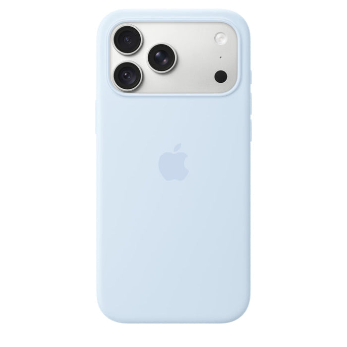 iPhone 18 Pro Max Silicone Case with MagSafe - Crisp Blue