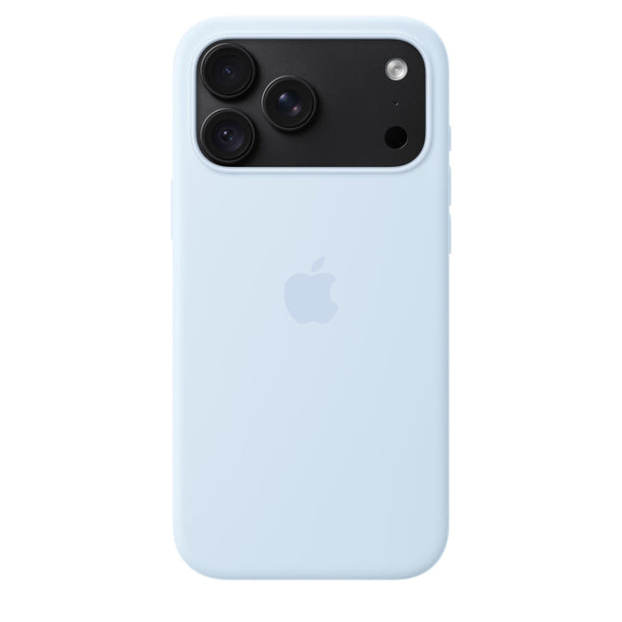 iPhone 18 Pro Max Silicone Case with MagSafe - Crisp Blue