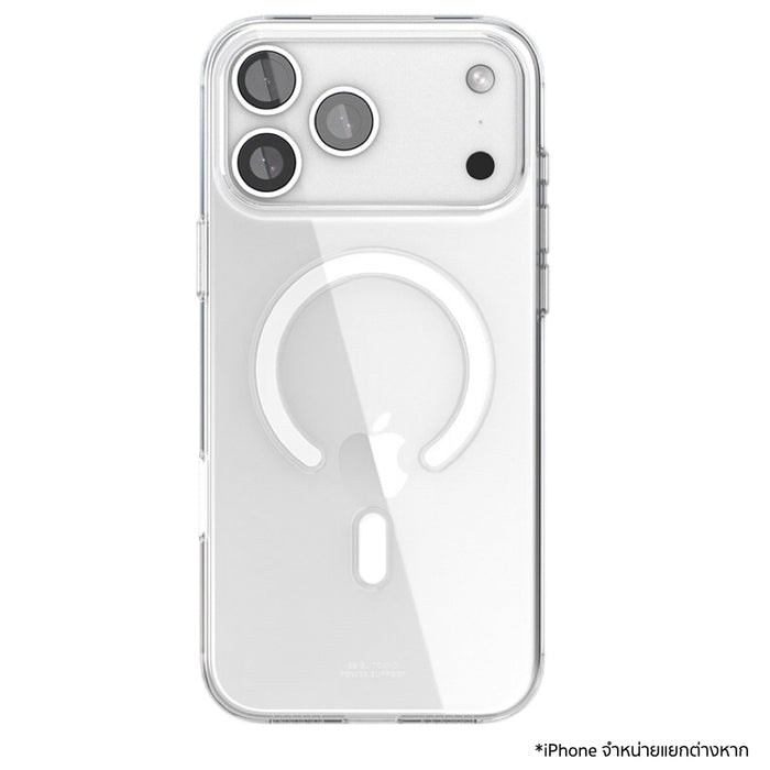 POWER SUPPORT Air Jacket Mag สำหรับ iPhone 18 Pro Max และ iPhone 17 Pro Max l- Clear