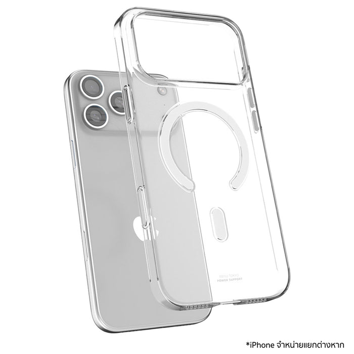 POWER SUPPORT Air Jacket Mag เคส iPhone 17 Pro Max - Clear