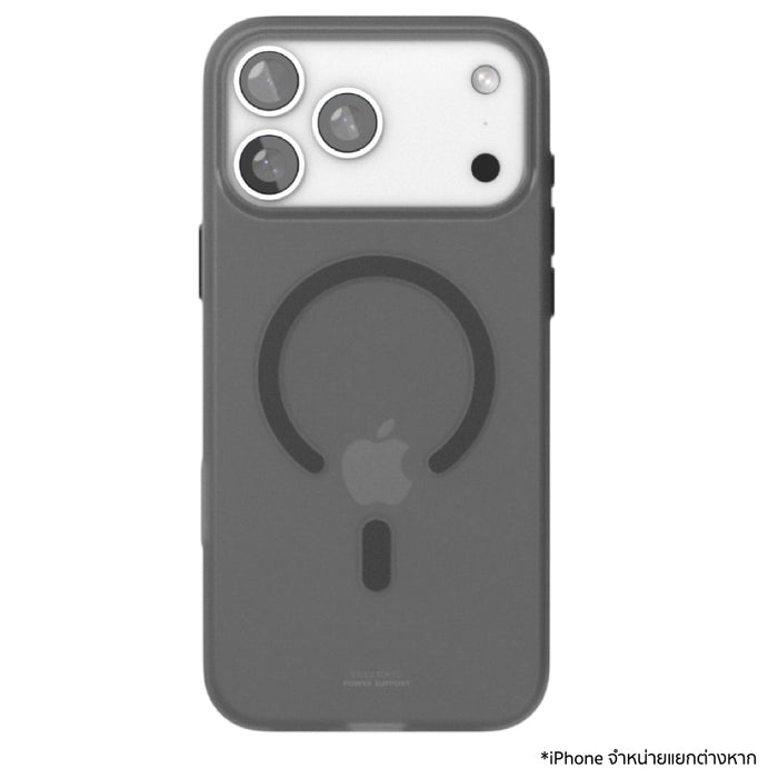 เคสใส iPhone 18 Pro Max/17 Pro Max POWER SUPPORT Air Jacket Mag - Smoke Matte