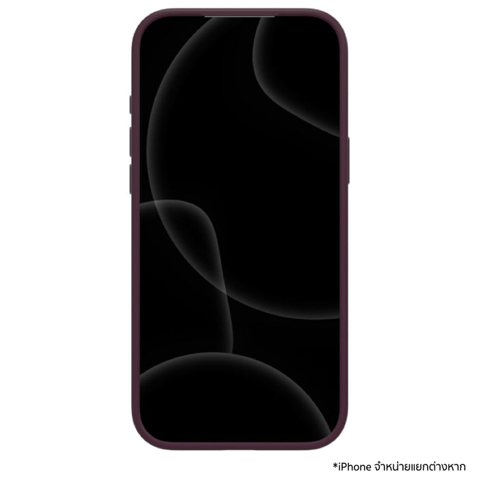 POWER SUPPORT Air Jacket Mag Frost iPhone 17 Pro Max สี Burgundy