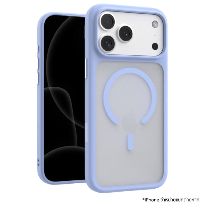 Power Support Air Jacket Mag Frost เคส iPhone 18 Pro Max - Blue Ice