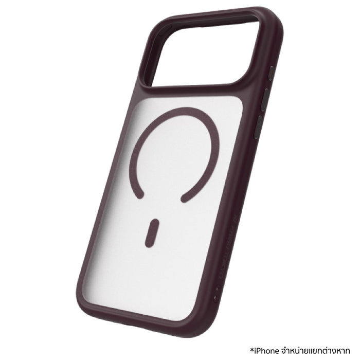 Power Support Air Jacket Mag Frost รองรับ MagSafe - Burgundy