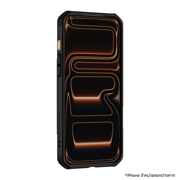 เคส iPhone 18 Pro RAPTIC Shield Evo MagSafe แข็งแรง กันกระแทกระดับ Military Grade สูงสุด 3 ม. พร้อมปุ่มโลหะและสายคล้องสำหรับสายลุย