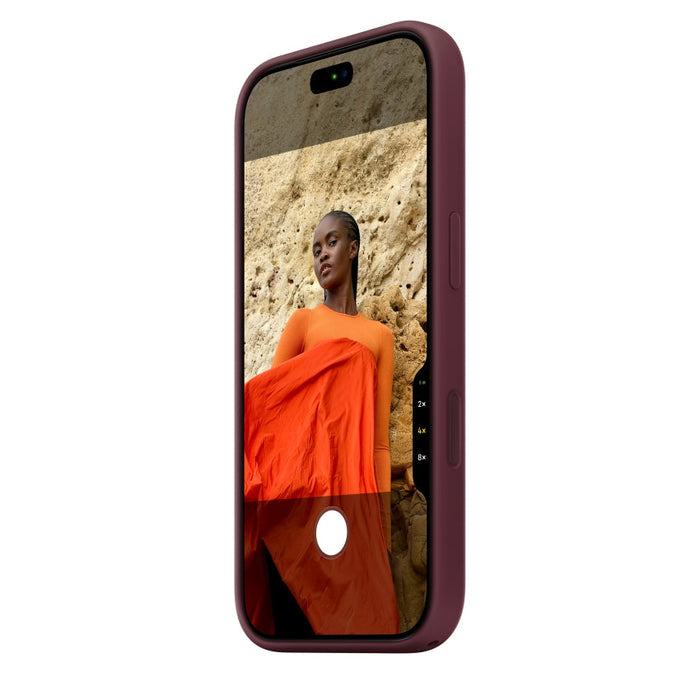 iPhone 18 Pro Silicone Case with MagSafe - Burgundy