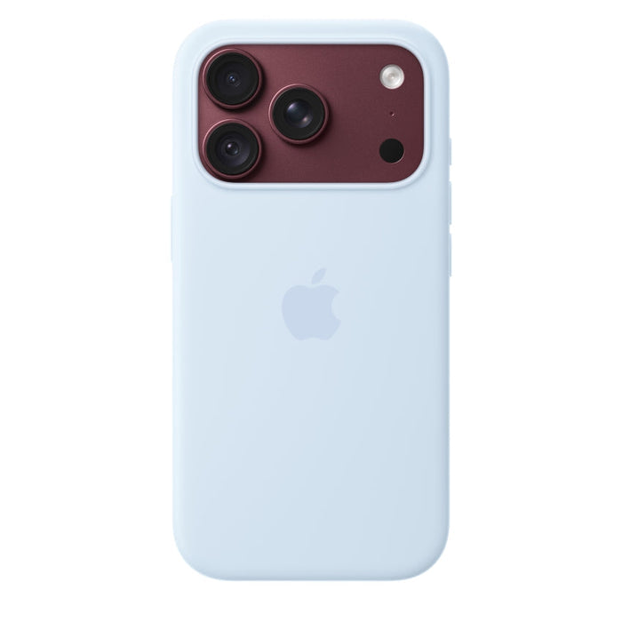 iPhone 18 Pro Silicone Case with MagSafe - Crisp Blue