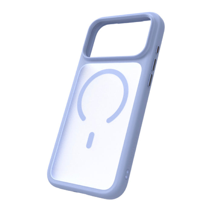 เคส iPhone 18 Pro/17 Pro POWER SUPPORT Air Jacket Mag Frost Camera Button - Ice Blue