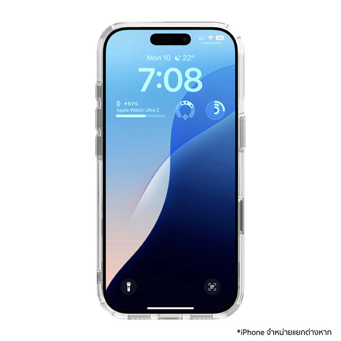เคส iPhone 18 Pro/17 Pro POWER SUPPORT Air Jacket Mag Hybrid Camera Button - Clear