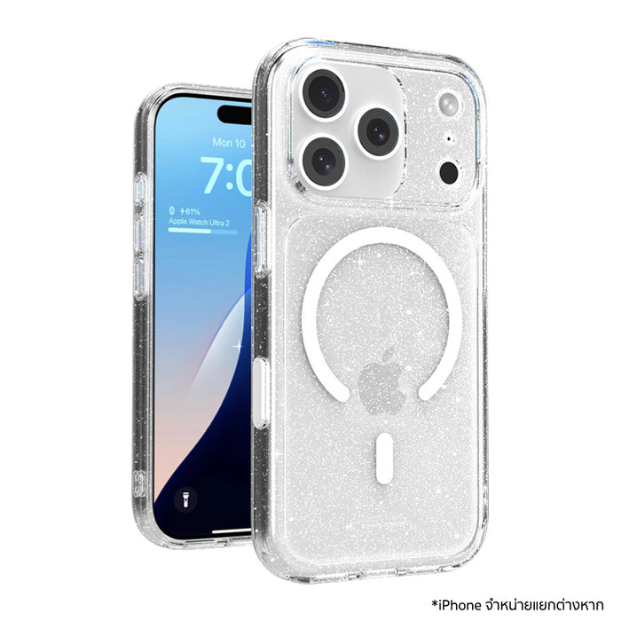 เคส iPhone 18 Pro/17 Pro POWER SUPPORT Air Jacket Mag Hybrid Camera Button - Starry