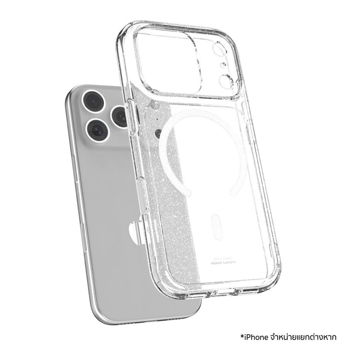 เคส iPhone 18 Pro/17 Pro POWER SUPPORT Air Jacket Mag Hybrid Camera Button - Starry