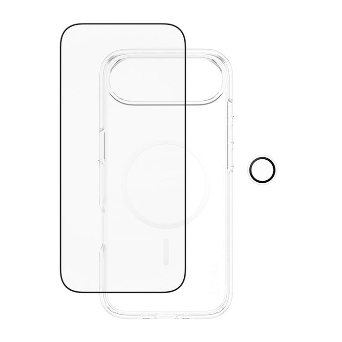 ชุดปกป้อง iPhone 17 Air ครบเซ็ต PanzerGlass เคสใสทนแรงกระแทก + ฟิล์มกันรอย