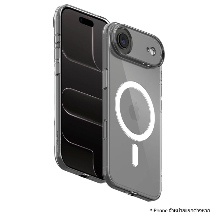เคสใส UNIU Aeris สำหรับ iPhone Air บางเพียง 1.2 มม. โชว์โลโก้ Apple รองรับ MagSafe ป้องกันเลนส์และมุมเครื่องอย่างมีสไตล์ เช็คราคาเลย