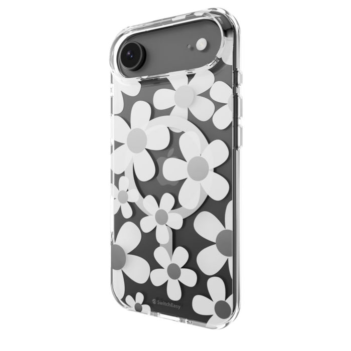 เคสกันกระแทก iPhone Air Switcheasy Fleur M 3D Pattern - White