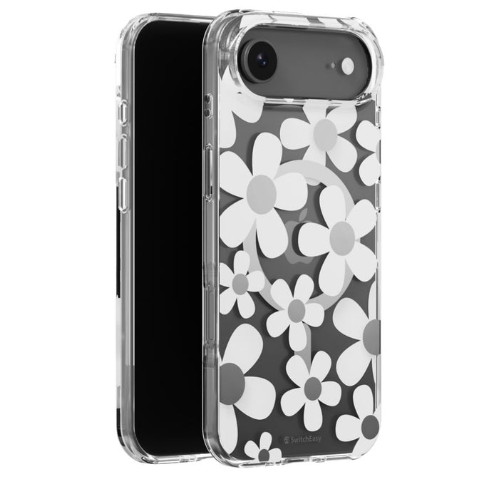 เคสกันกระแทก iPhone Air Switcheasy Fleur M 3D Pattern - White
