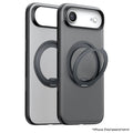 เคส iPhone Air Torras Ostand R Fitness Series สีดำ กันกระแทกทนทาน ขาตั้งหมุนได้ 360° รองรับ MagSafe ปกป้องรอบด้านอย่างมั่นใจ