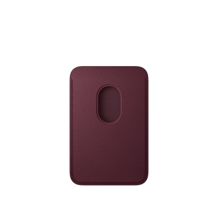 iPhone FineWoven Wallet with MagSafe - Burgundy