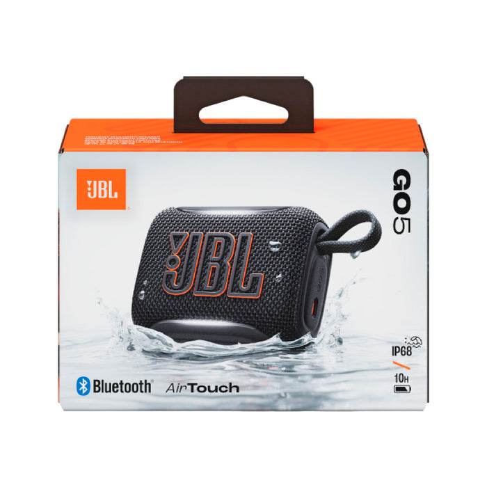 ลำโพงพกพา Go 5 - Black เชื่อมต่อ Bluetooth 6.0 แบรนด์ JBL