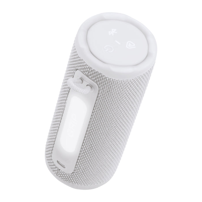 ลำโพงพกพา JBL GRIP สีขาว กันน้ำและทนทานต่อการใช้งานกลางแจ้ง