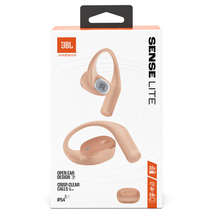 หูฟังไร้สาย JBL Sense Lite - Beige กันนํ้า IP54 แบรนด์ JBL