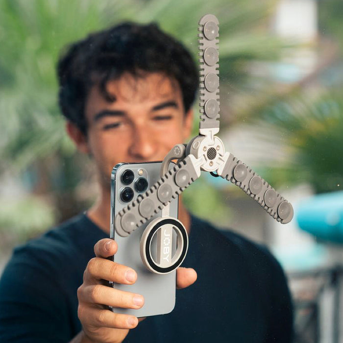 ขาตั้งโทรศัพท์มือถือ Joby PodZilla SuctionTripod MagSafe Kit - Grey