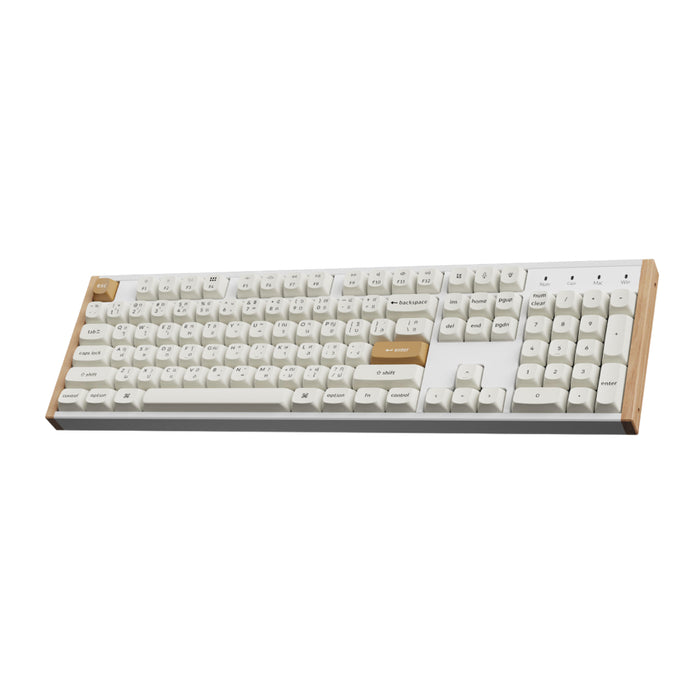 คีย์บอร์ด Keychron K10 HE Wireless Magnetic Switch สีขาว ใช้งานสะดวก เหมาะสำหรับงานและเกม