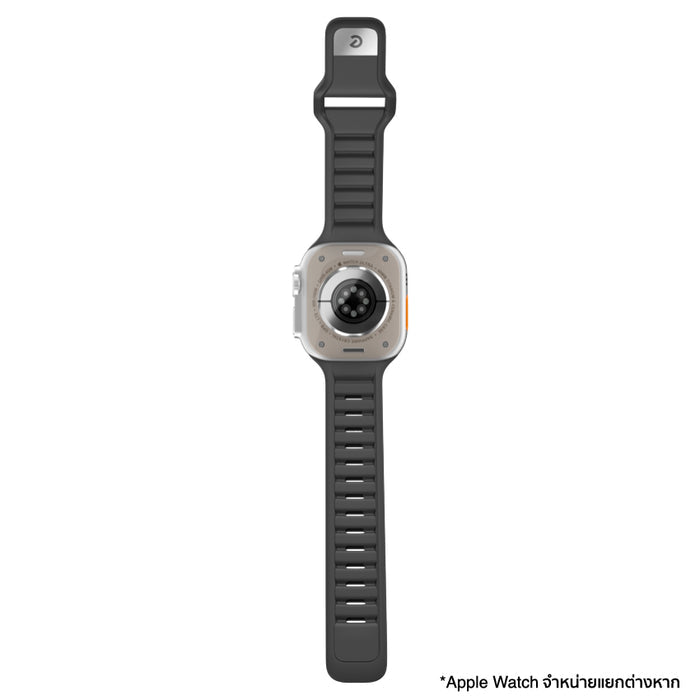 ยกระดับ Apple Watch ด้วยสาย KEYBUDZ Journey Series วัสดุ FKM ทนทานพิเศษ กันน้ำและเหงื่อ 100% เหมาะสำหรับสายสปอร์ตและ Outdoor ใส่สบาย ปรับได้ 14 ระดับ