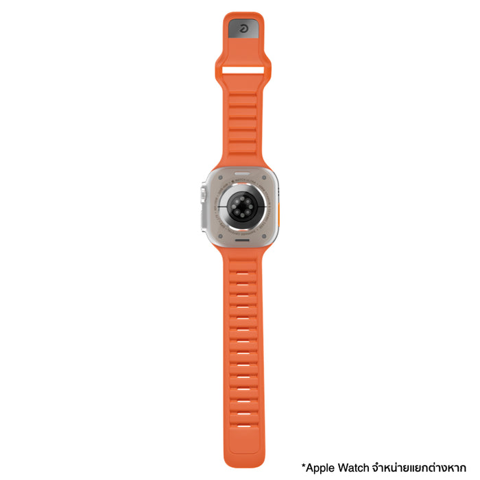 ยกระดับ Apple Watch ด้วยสาย KEYBUDZ Journey Series วัสดุ FKM ทนทานพิเศษ กันน้ำและเหงื่อ 100% เหมาะสำหรับสายสปอร์ตและ Outdoor ใส่สบาย ปรับได้ 14 ระดับ
