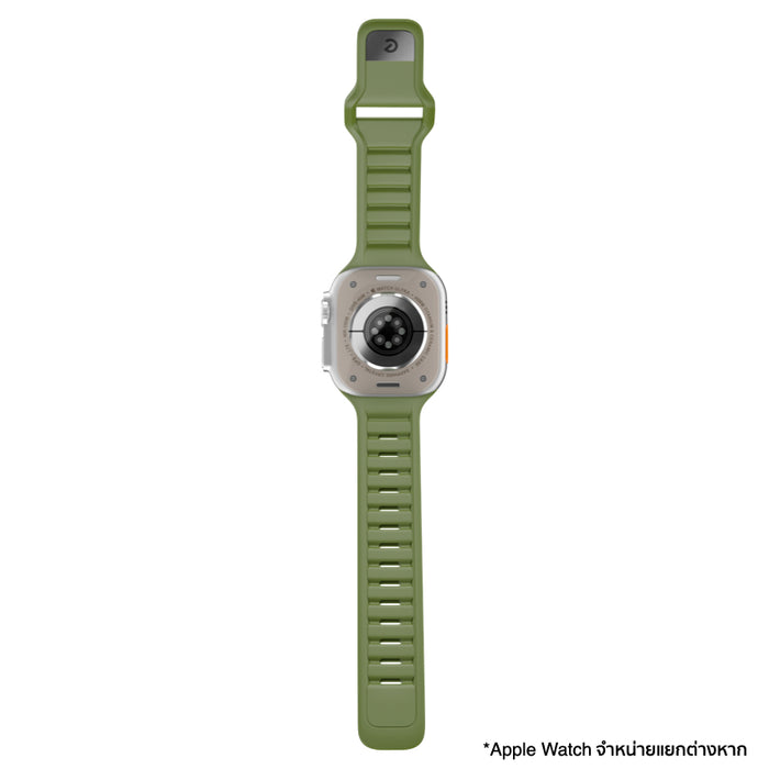 ยกระดับ Apple Watch ด้วยสาย KEYBUDZ Journey Series วัสดุ FKM ทนทานพิเศษ กันน้ำและเหงื่อ 100% เหมาะสำหรับสายสปอร์ตและ Outdoor ใส่สบาย ปรับได้ 14 ระดับ