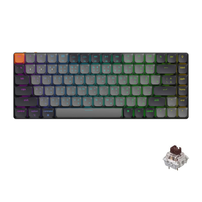 คีย์บอร์ดไร้สาย Keychron K3X QMK Brown Switch