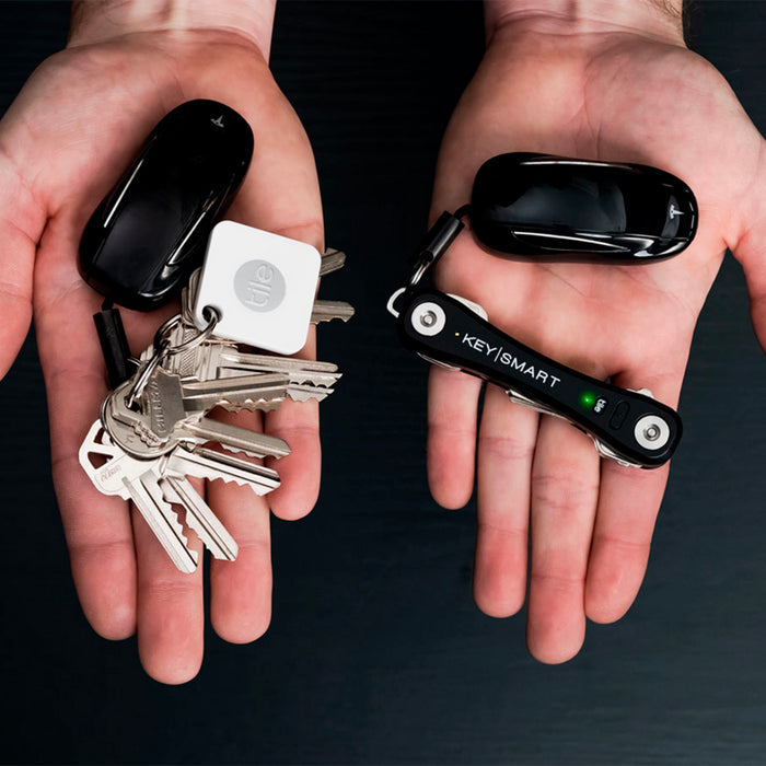 อุปกรณ์ช่วยค้นหากุญแจ KeySmart Pro With Tile สี Black ใส่กุญแจได้ถึง 14 ดอก