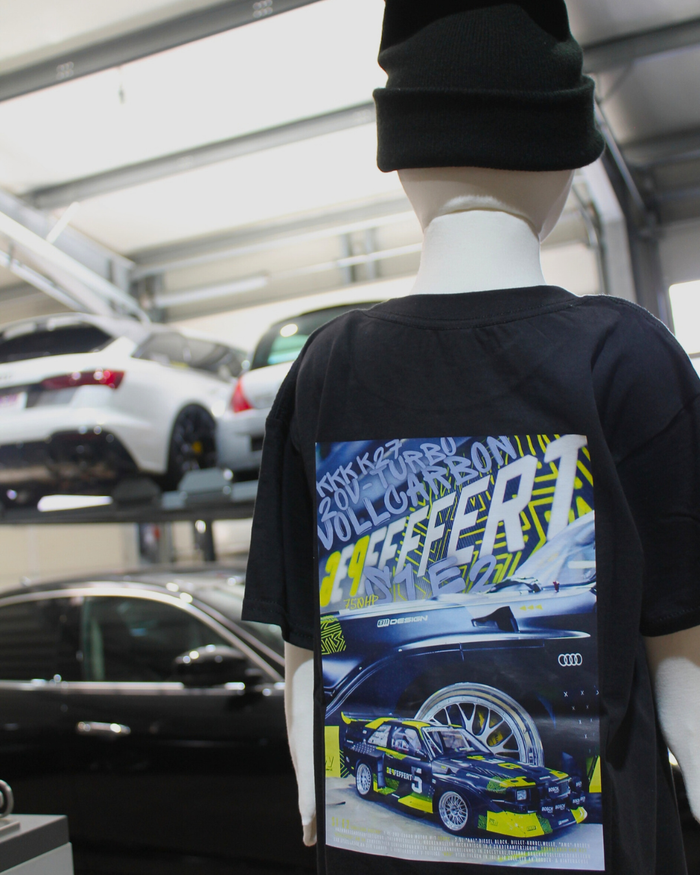 Kids gepfeffert.com Audi S1 E2 T-Shirt - schwarz - gepfeffert.com