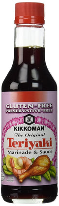 Kikkoman Gluten Free Teriyaki Marinade & Sauce 10 Oz Pack of 1-30914695 Snackathon Foods