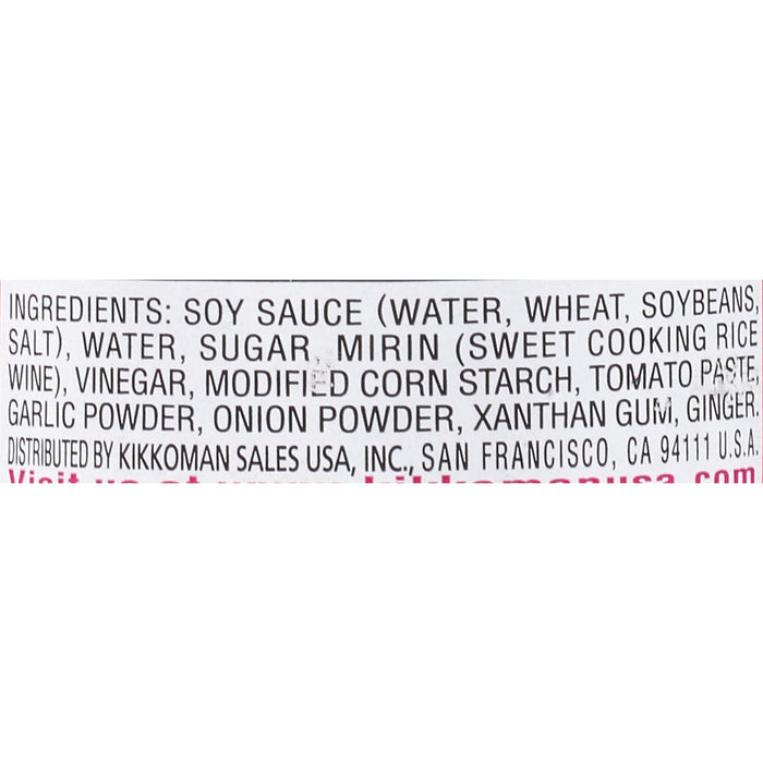 Kikkoman No Preservatives Added Teriyaki Baste & Glaze, 11.8 oz Kikkoman
